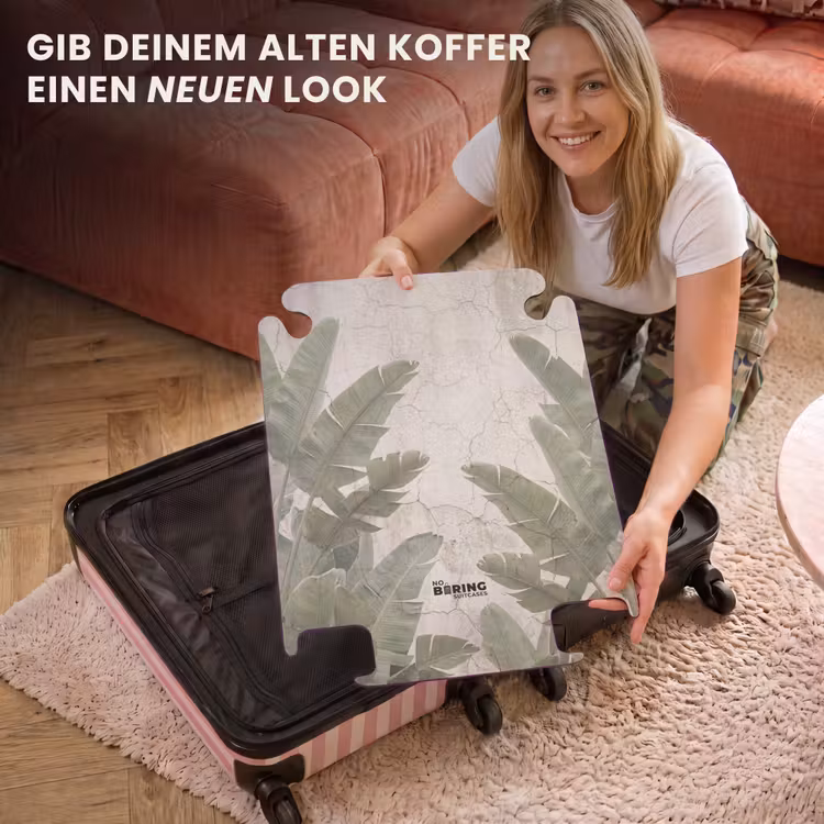 CaseSwap™ - Bananenblätter – Beton – Grün — 3