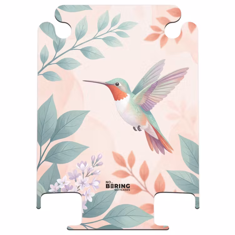 CaseSwap™ - Kolibri – Fliegen – Natur – Illustration – Farbenfroh — 1