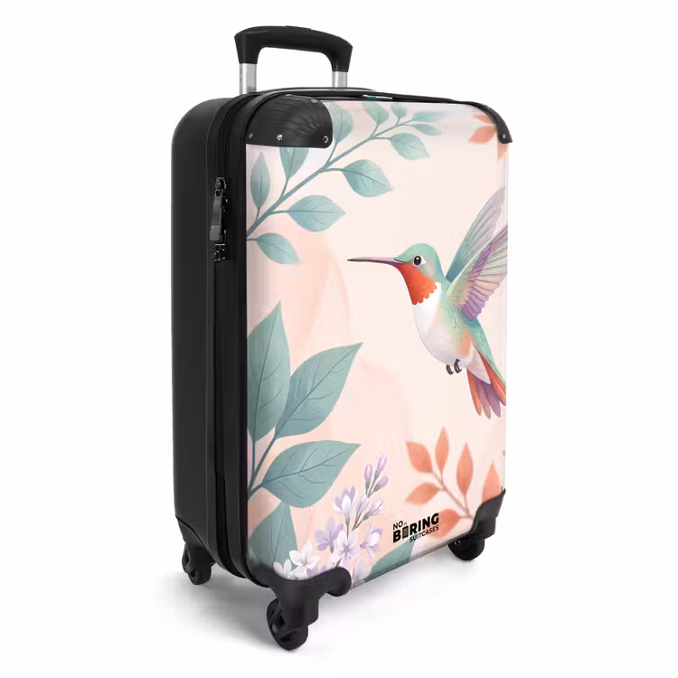 CaseSwap™ - Kolibri – Fliegen – Natur – Illustration – Farbenfroh — 2
