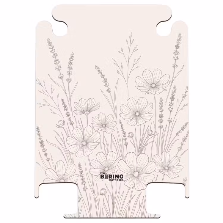 CaseSwap - Minimalistisch – Modern – Blumen – Beige — 1