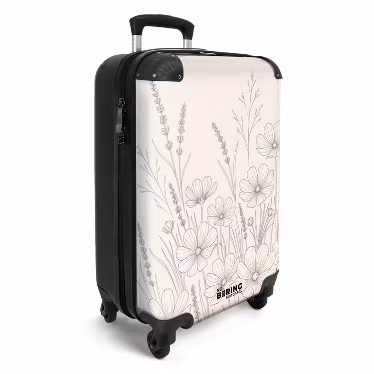 CaseSwap - Minimalistisch – Modern – Blumen – Beige — 2