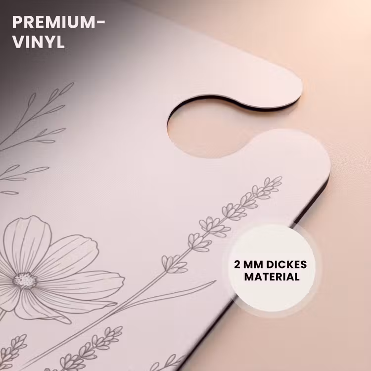 CaseSwap - Minimalistisch – Modern – Blumen – Beige — 6