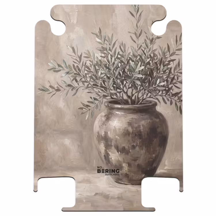 CaseSwap™ - Olivenbaum – Tontopf – Abstrakt – Beige — 1