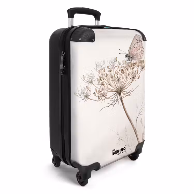 CaseSwap™ - Schmetterling – Blume – Natur – Beige — 2