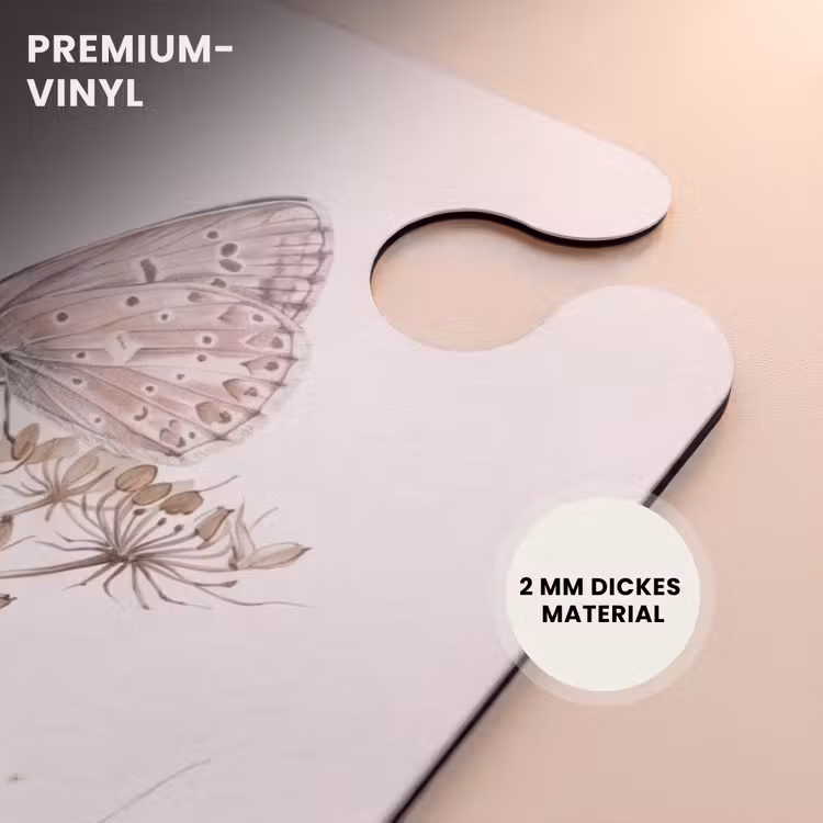 CaseSwap™ - Schmetterling – Blume – Natur – Beige — 6