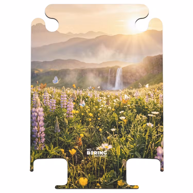 CaseSwap™ - Schmetterlinge – Wasserfall – Blumenwiese — 1