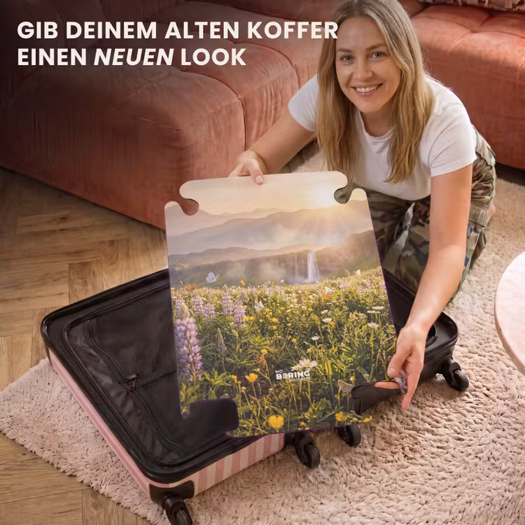 CaseSwap™ - Schmetterlinge – Wasserfall – Blumenwiese — 3