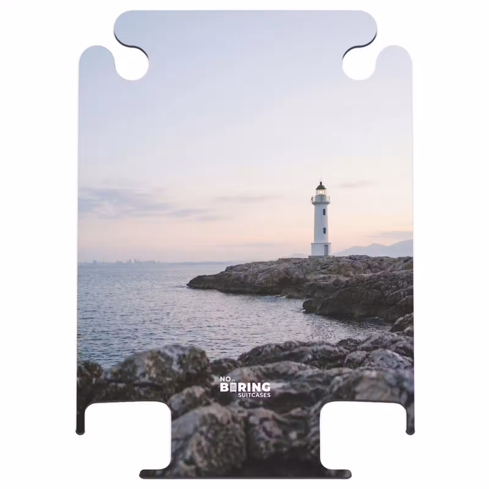 CaseSwap - Felsen – Leuchtturm – Weiß — 1