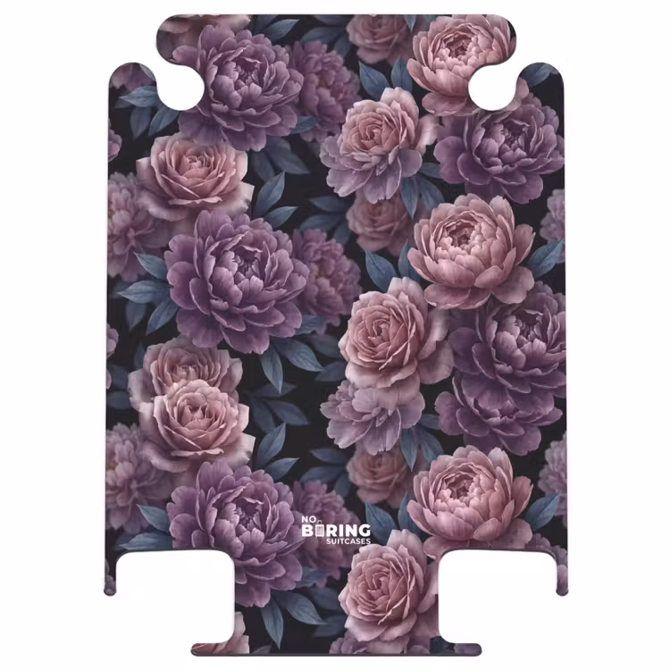 CaseSwap - Blumen – Muster – Dunkel – Botanisch – Lila — 1
