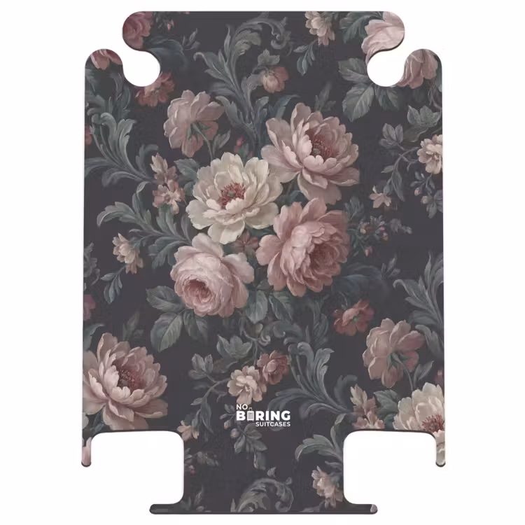 CaseSwap™ - Blumen – Muster – Elegant – Rosa – Dunkel — 1