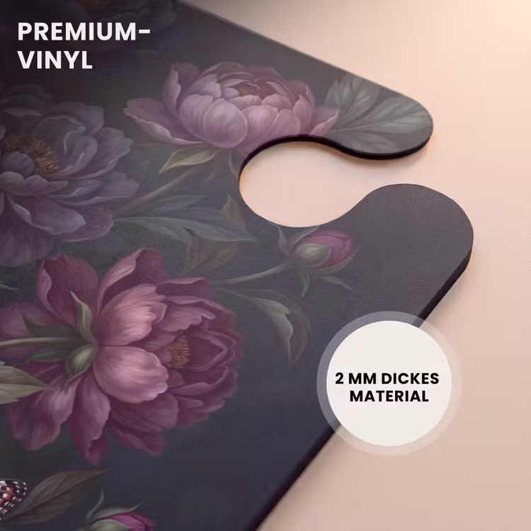 CaseSwap - Blumen – Schmetterling – Natur – Modern – Lila — 6