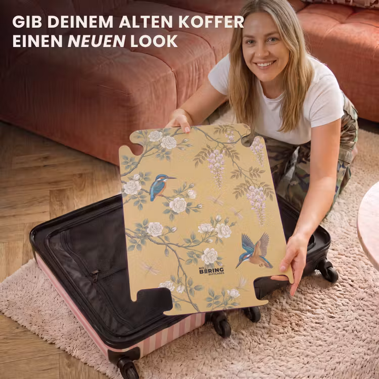 CaseSwap™ - Eisvögel – Blüten – Gelb — 3