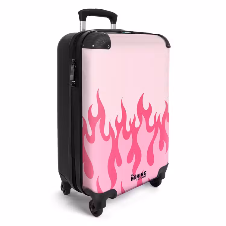 CaseSwap™ - Flammen – Muster – Abstrakt – Modern – Rosa — 2