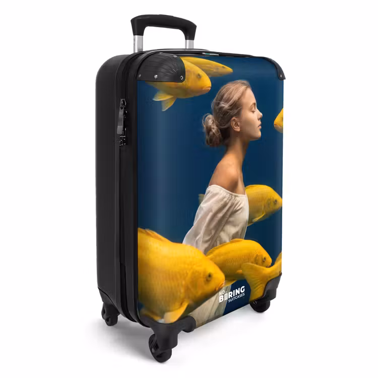 CaseSwap™ - Frau – Fisch – Wasser – Natur – Gelb — 2
