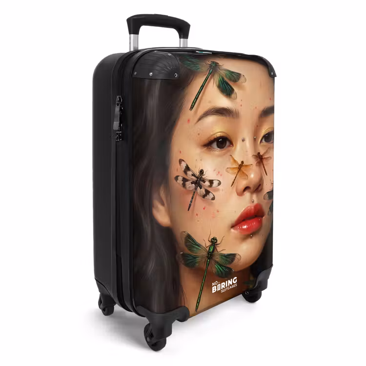 CaseSwap™ - Frau – Insekten – Natur – Porträt – Grün — 2