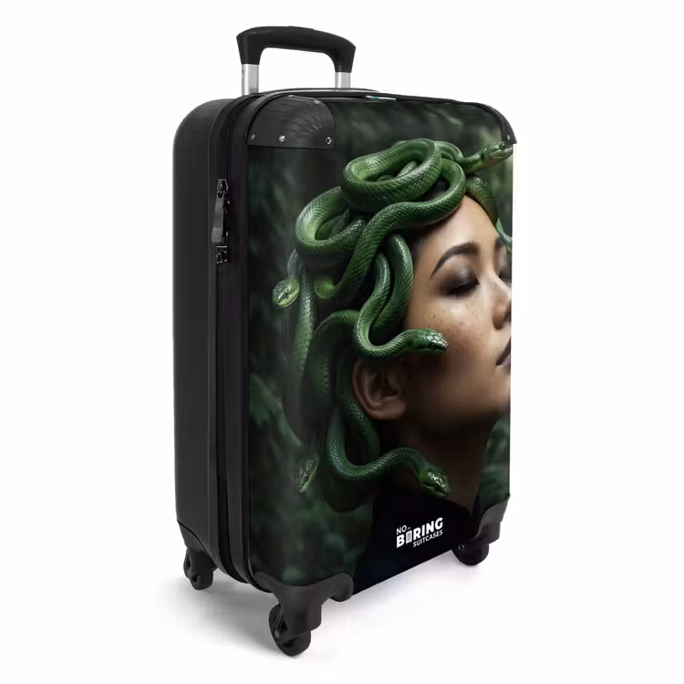 CaseSwap™ - Frau – Schlange – Natur – Mystik – Grün — 2