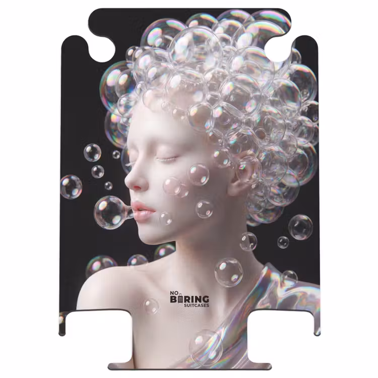CaseSwap™ - Frau – Telefonieren – Abstrakt – Bunt — 1