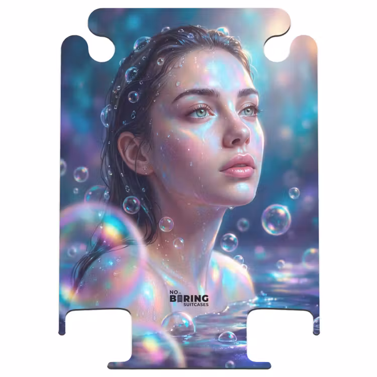 CaseSwap™ - Frau – Wasser – Porträt – Farbenfroh – Modern — 1