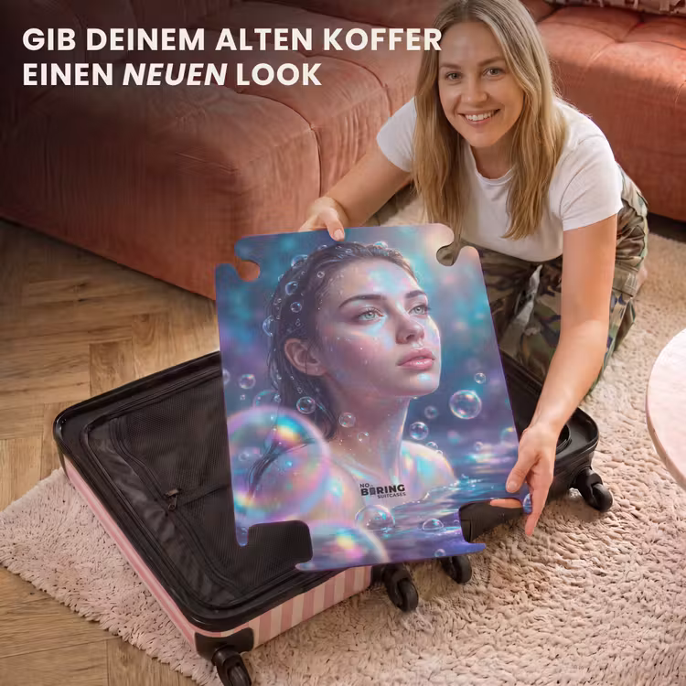 CaseSwap™ - Frau – Wasser – Porträt – Farbenfroh – Modern — 3
