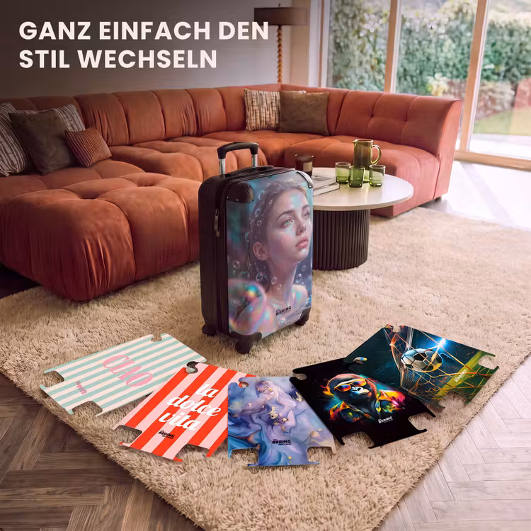 CaseSwap™ - Frau – Wasser – Porträt – Farbenfroh – Modern — 5