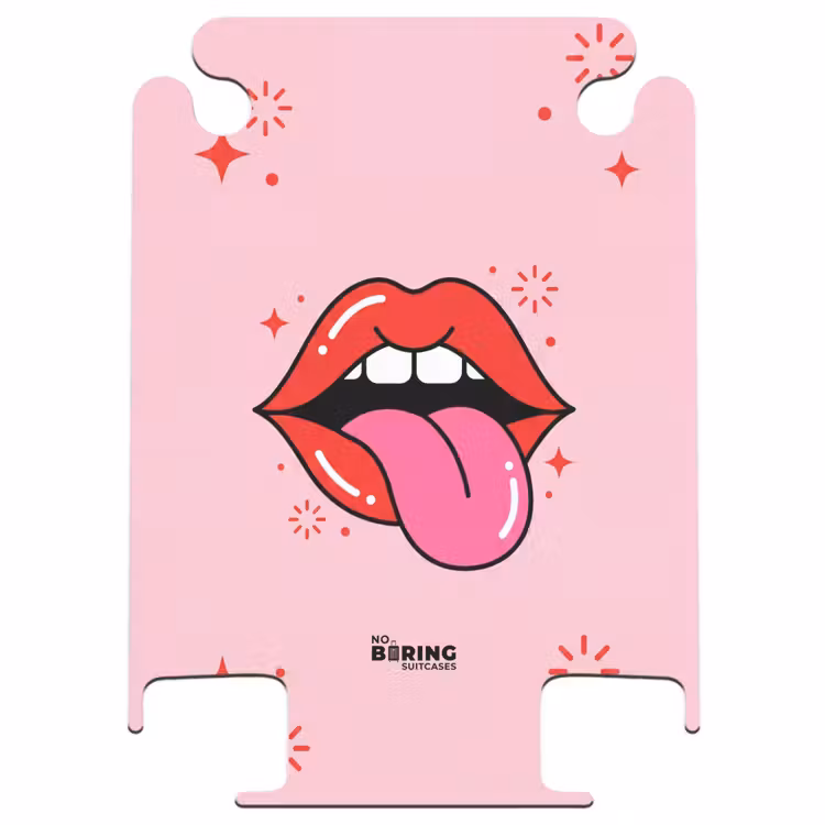 CaseSwap™ - Lippen – Zunge – Pop-Art – Bunt – Rosa — 1
