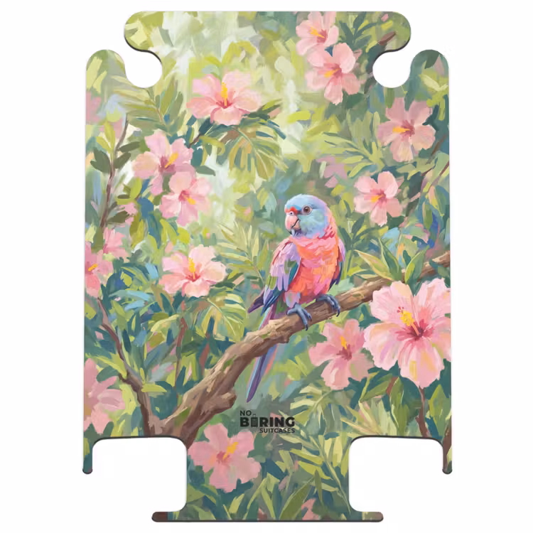 CaseSwap™ - Papagei – Hibiskusblüten – Bunt — 1