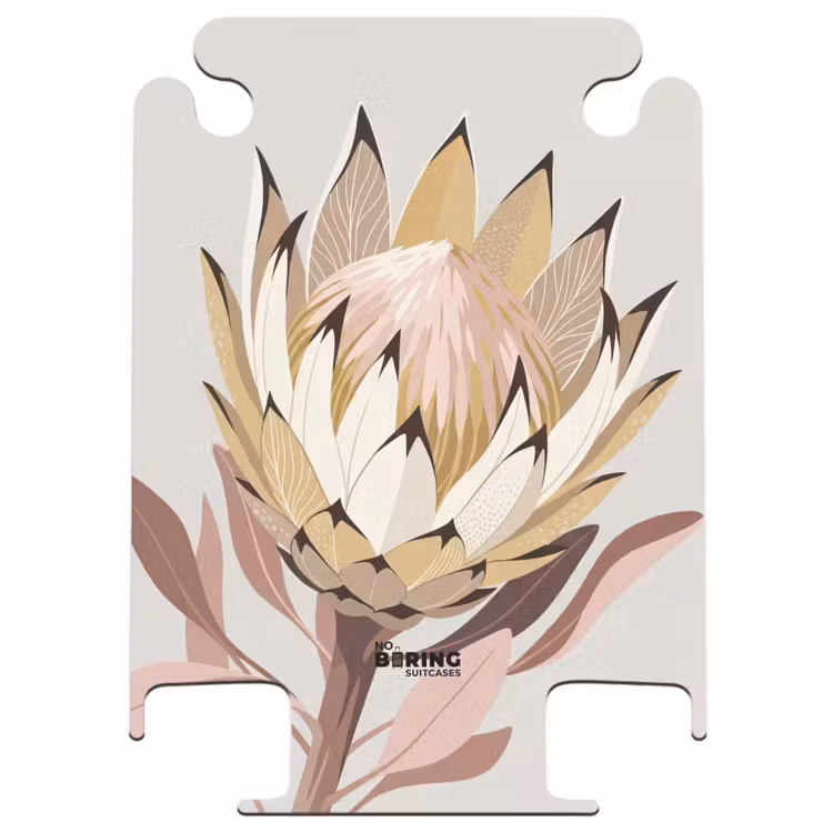 CaseSwap™ - Protea – Blume – Botanisch – Beige — 1