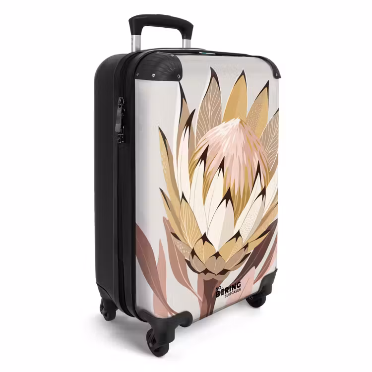 CaseSwap™ - Protea – Blume – Botanisch – Beige — 2