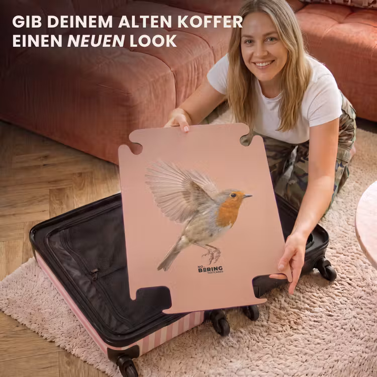 CaseSwap - Rotkehlchen – Natur – Rosa — 3