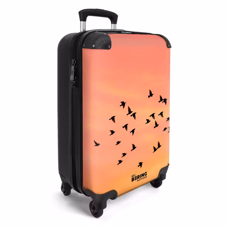 CaseSwap™ - Schwarm – Vögel – Orange — 2