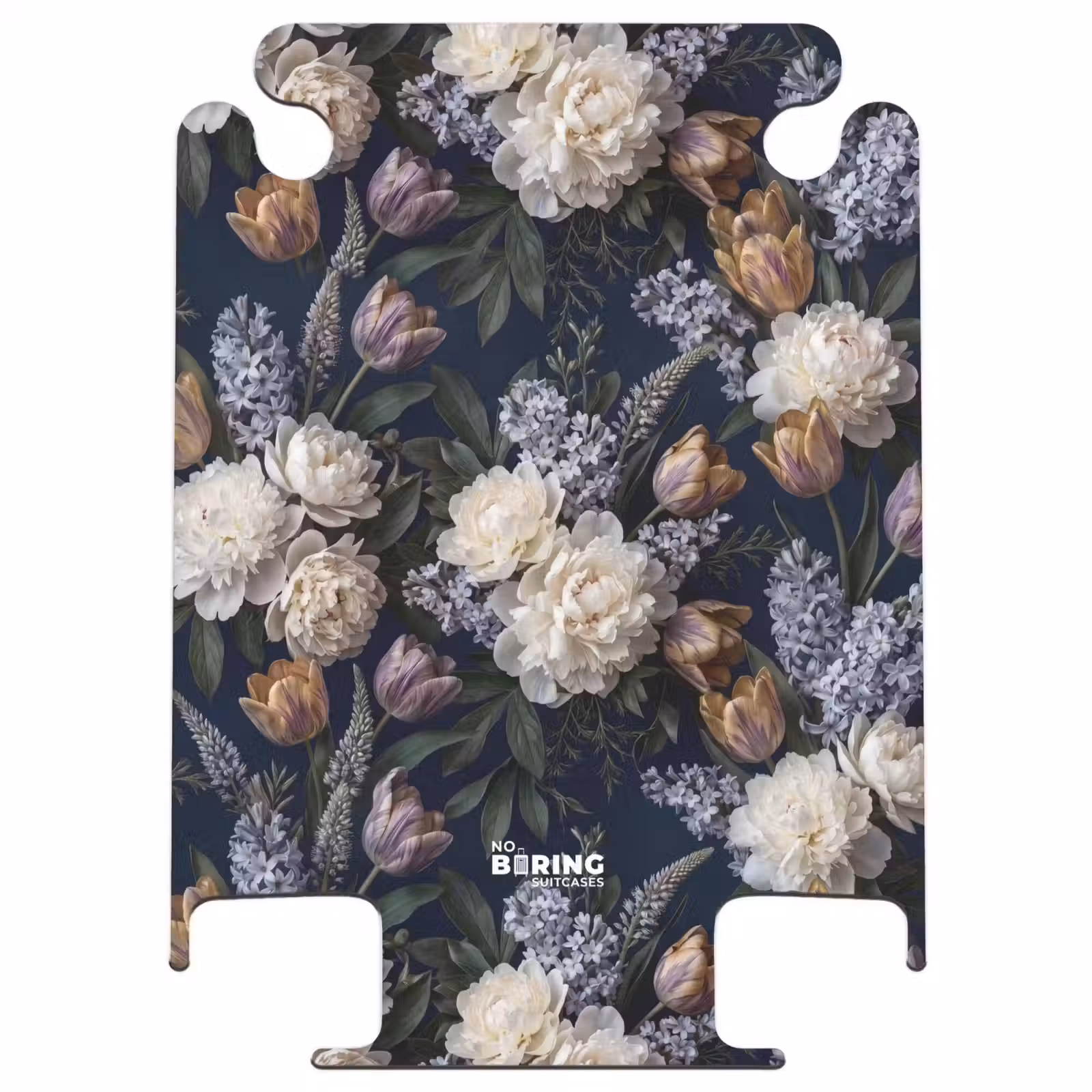 CaseSwap™ - Blumen – Dunkel – Elegant – Natur – Weiß — 1