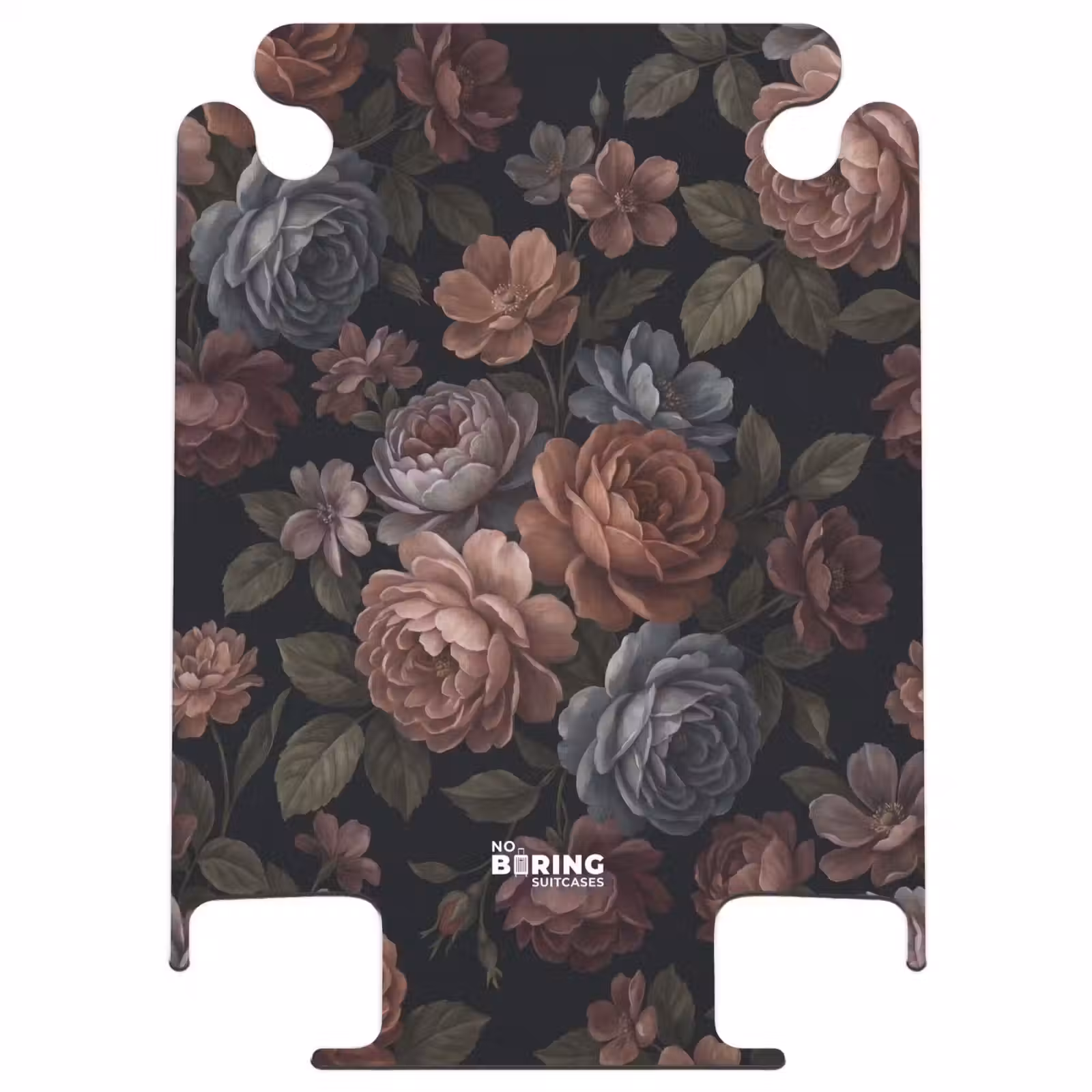 CaseSwap - Blumen – Muster – Vintage – Dunkel – Rosa — 1