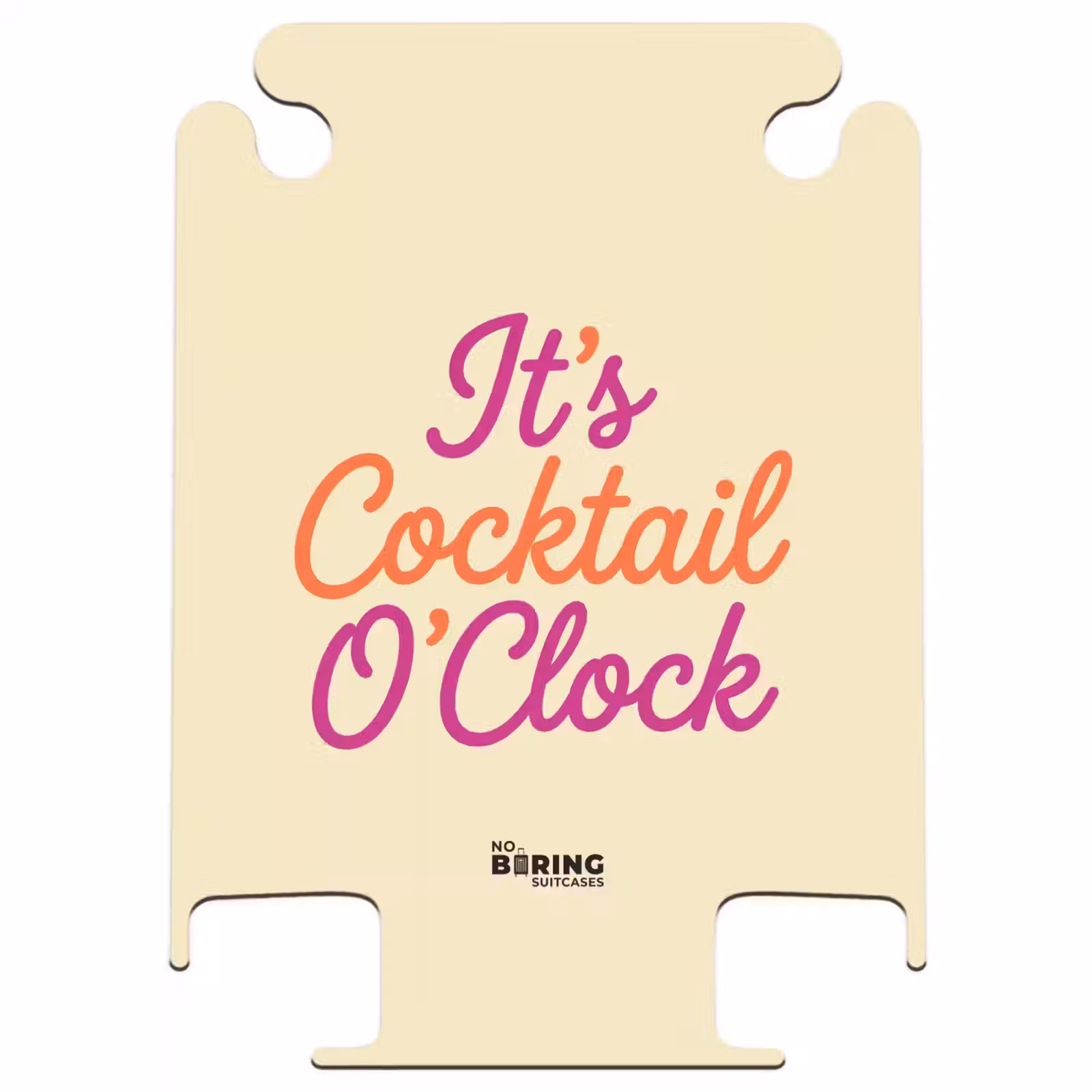 CaseSwap - Cocktail O'Clock – Gelb – Retro — 1
