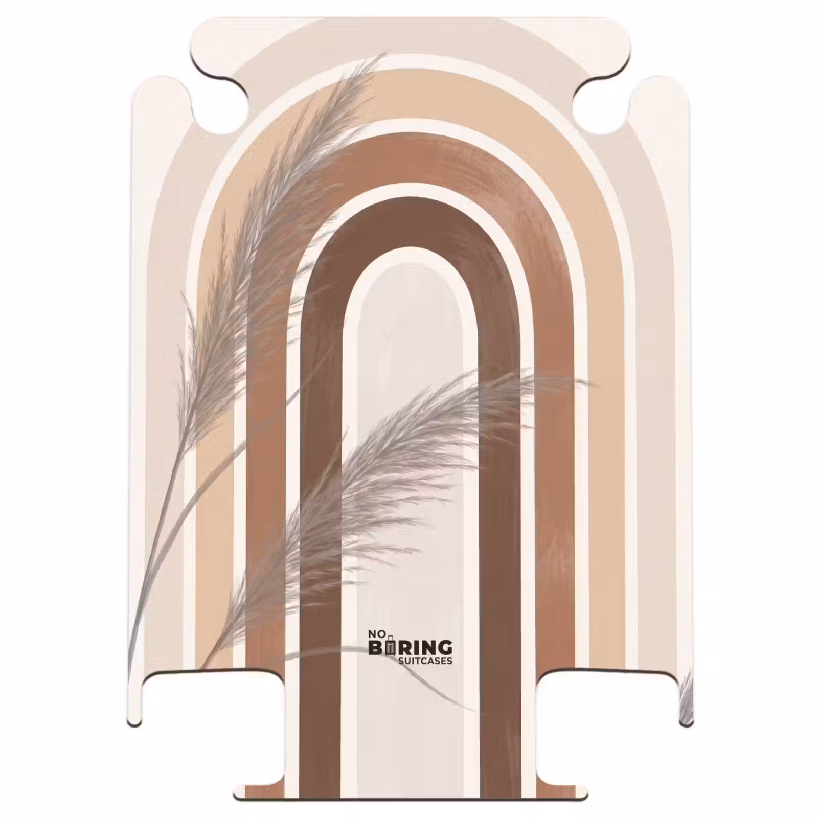CaseSwap™ - Zusammenfassung – Bögen – Pflanze – Boho – Beige — 1