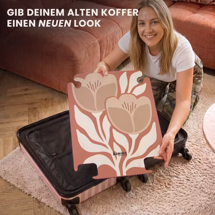 CaseSwap™ - Blumen – Abstrakt – Modern – Beige – Natur — 3