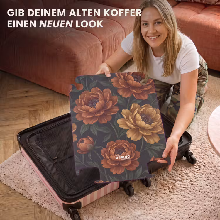 CaseSwap™ - Blumen – Blätter – Natur – Modern – Orange — 3