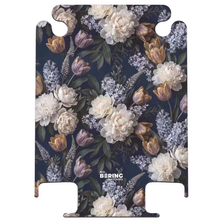 CaseSwap™ - Blumen – Dunkel – Elegant – Natur – Weiß — 1