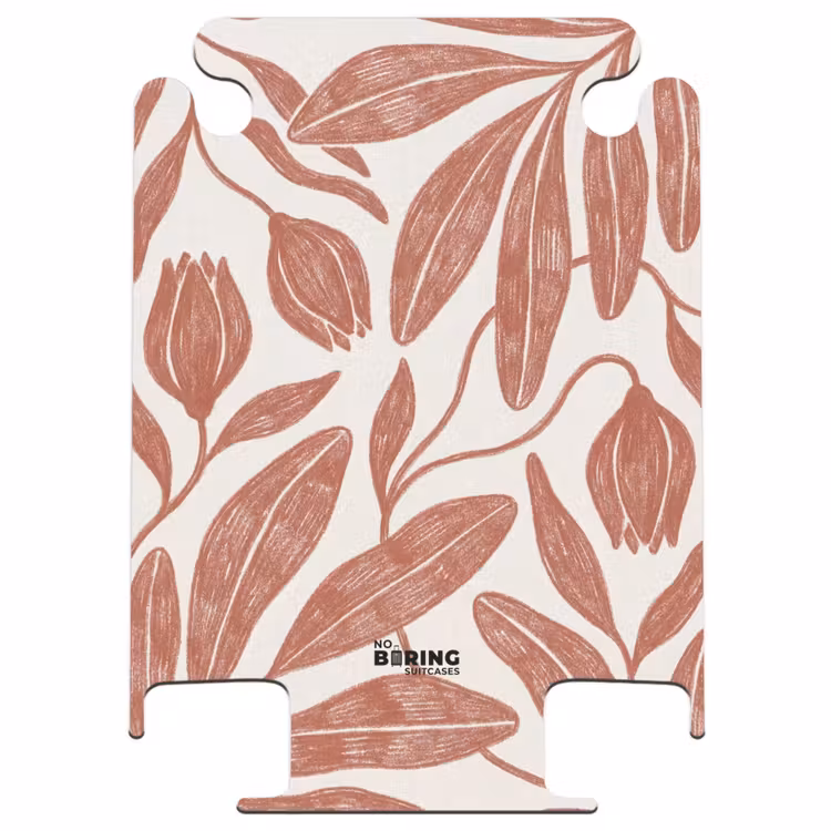 CaseSwap™ - Blumen – Muster – Modern – Natur – Braun — 1