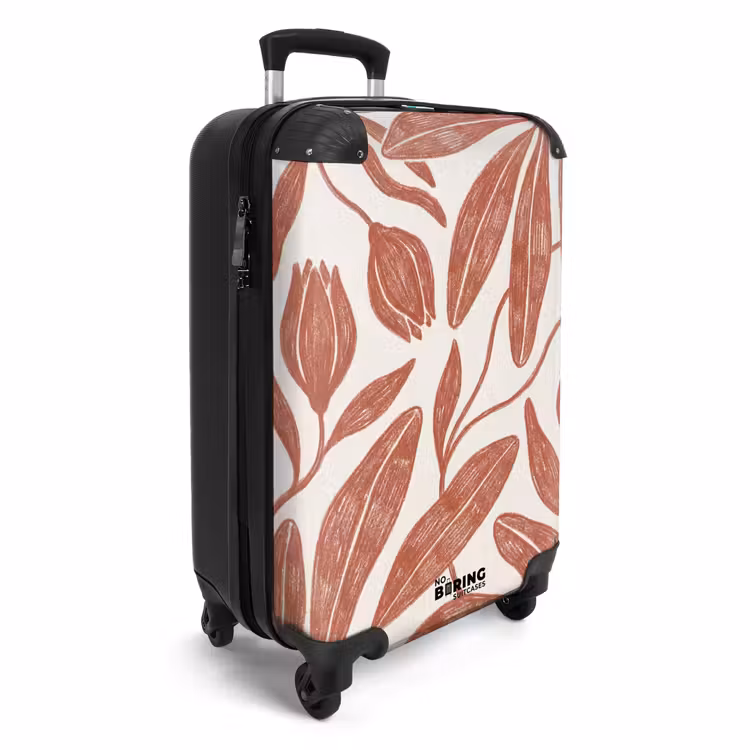 CaseSwap™ - Blumen – Muster – Modern – Natur – Braun — 2