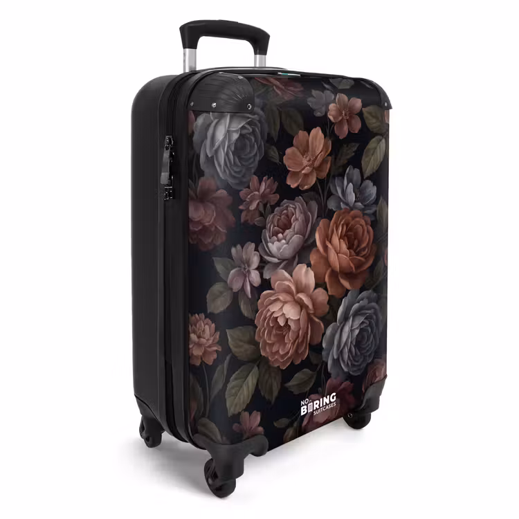 CaseSwap - Blumen – Muster – Vintage – Dunkel – Rosa — 2