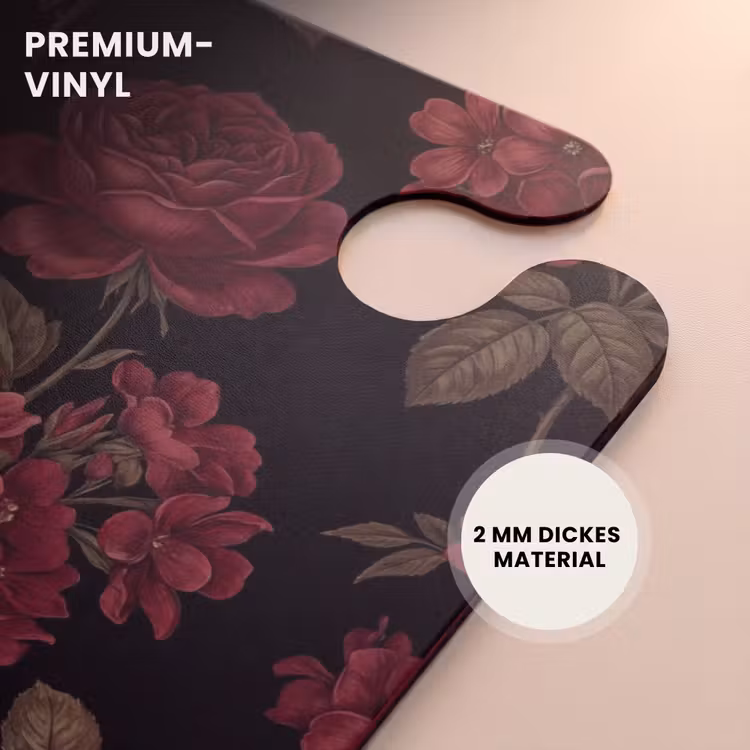 CaseSwap™ - Blumen – Rose – Muster – Klassisch – Rot — 6