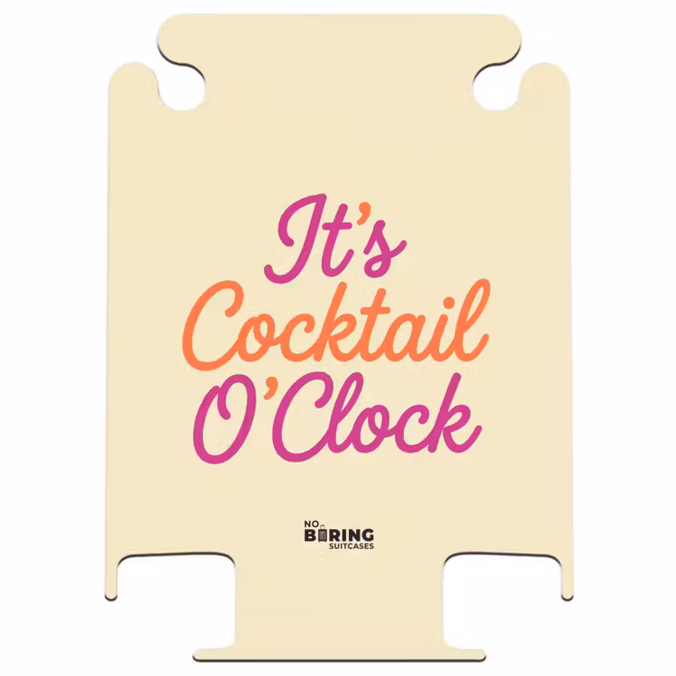 CaseSwap - Cocktail O'Clock – Gelb – Retro — 1