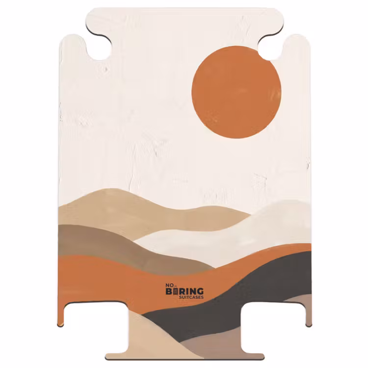 CaseSwap - Landschaft – Hügel – Sonne – Abstrakt – Orange — 1