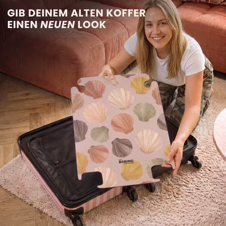 CaseSwap™ - Muschel – Muster – Meer – Aquarell – Erdtöne — 3