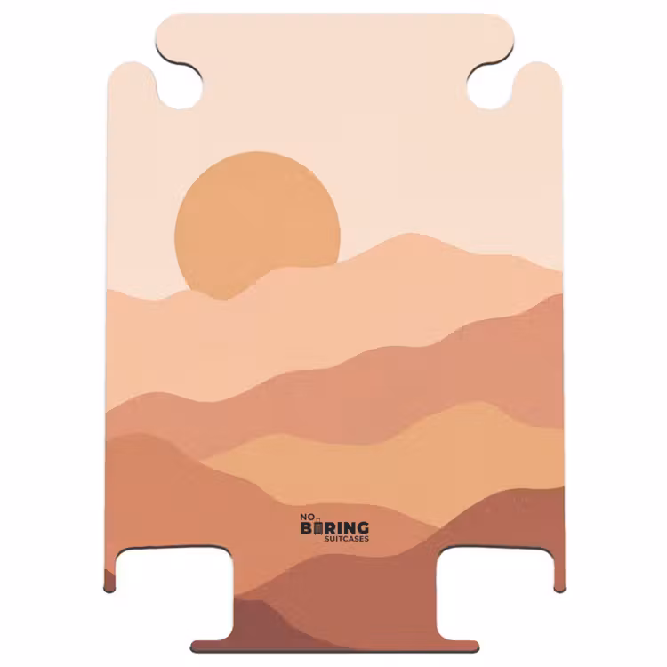 CaseSwap™ - Natur – Hügel – Abstrakt – Modern – Orange — 1