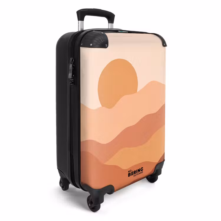CaseSwap™ - Natur – Hügel – Abstrakt – Modern – Orange — 2
