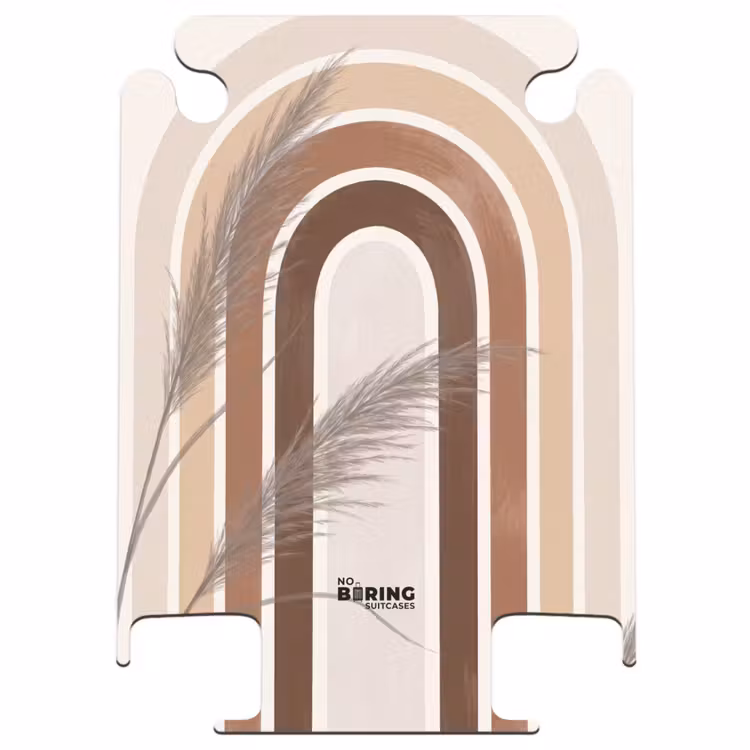 CaseSwap™ - Zusammenfassung – Bögen – Pflanze – Boho – Beige — 1