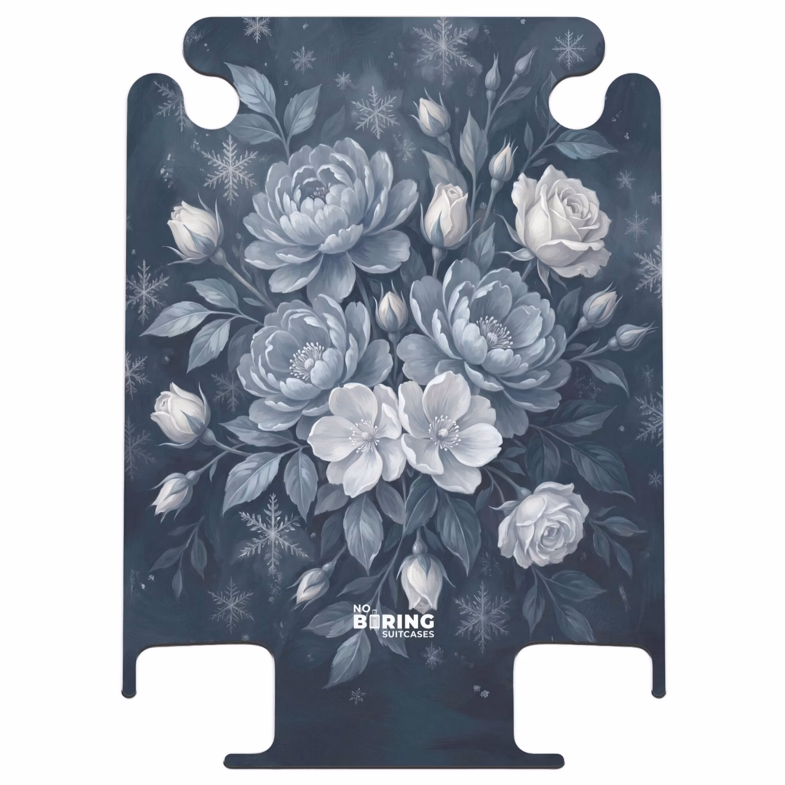 CaseSwap™ - Blumen – Blumenstrauß – Winter – Abstrakt – Blau — 1
