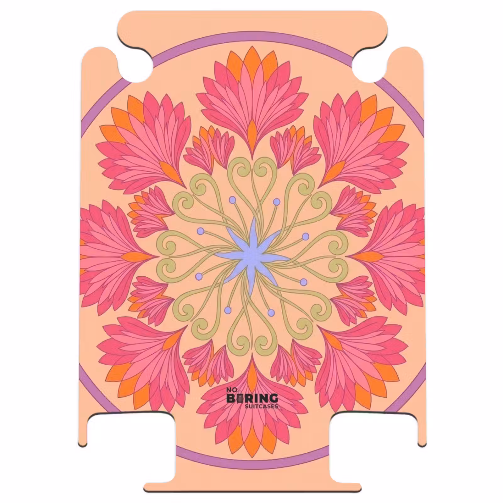 CaseSwap™ - Blumen – Muster – Abstrakt – Rosa – Dekorativ — 1