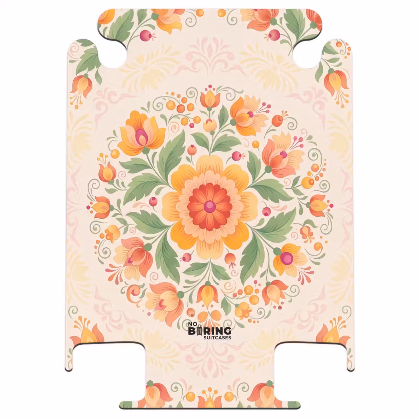 CaseSwap™ - Blumen – Muster – Dekorativ – Orange — 1